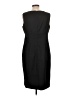Nine West Solid Black Cocktail Dress Size 12 - photo 2