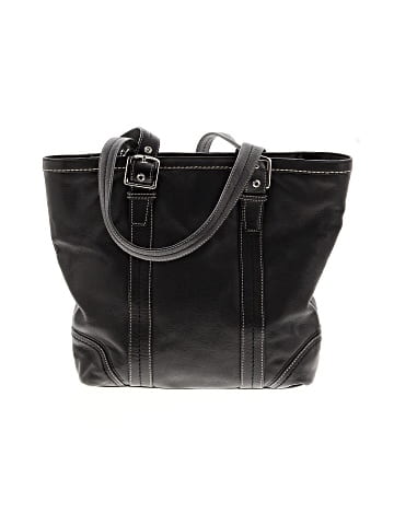 Coach Factory Leather Satchel (view 1)