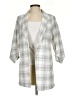 Rachel Zoe TJX Checkered-gingham Ivory Blazer Size XS - photo 1