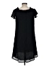 Amadi Solid Black Casual Dress Size 8 - photo 2