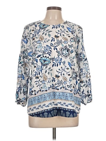 Fourteenth Place 3/4 Sleeve Blouse (view 1)