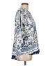 Fourteenth Place Blue 3/4 Sleeve Blouse Size L - photo 4