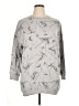 Unbranded Print Gray Sweatshirt Size 0X (estimated) - photo 1
