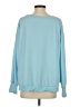 Shein 100% Polyester Print Blue Sweatshirt Size S - photo 2