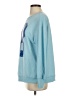 Shein 100% Polyester Print Blue Sweatshirt Size S - photo 5