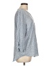 Christopher & Banks 100% Polyester Blue 3/4 Sleeve Blouse Size L - photo 4