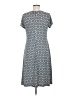 Elementz Print Gray Casual Dress Size M - photo 2