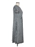 Elementz Print Gray Casual Dress Size M - photo 4