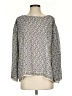 Max Studio 100% Polyester Gray Long Sleeve Blouse Size S - photo 1