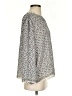 Max Studio 100% Polyester Gray Long Sleeve Blouse Size S - photo 4