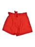 Boohoo Solid Red Shorts Size 8 - photo 1