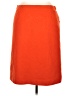 J.Crew Solid Orange Wool Skirt Size 14 - photo 2
