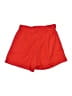 Boohoo Solid Red Shorts Size 8 - photo 2