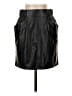 David Lerner Black Faux Leather Skirt Size S - photo 1