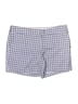 Kenar Houndstooth Blue Shorts Size 8 - photo 1