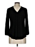 Vince Camuto Black 3/4 Sleeve Blouse Size L (estimated) - photo 1