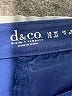 D&Co. Solid Blue Casual Pants Size 14 (petite) - photo 7