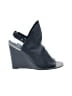 Vince. Blue Black Wedges Size EU 37 1/2 - photo 1