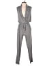 Skies Are Blue Houndstooth Gray Jumpsuit Size S - photo 1
