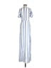 Lost + Wander 100% Rayon Stripes Blue Casual Dress Size XS - photo 2