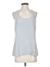 Banana Republic 100% Polyester Gray Sleeveless Blouse Size S - photo 1
