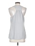 Banana Republic 100% Polyester Gray Sleeveless Blouse Size S - photo 2