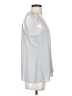 Banana Republic 100% Polyester Gray Sleeveless Blouse Size S - photo 4