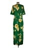 Gilli Tropical Green Casual Dress Size L - photo 2