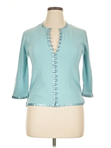 Shanghai Tang Silk Cardigan (view 1)