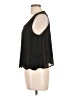 Paper Crane 100% Polyester Black Sleeveless Blouse Size L - photo 5