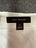 Ann Taylor 100% Polyester Polka Dots Gray White Casual Skirt Size 14 - photo 4