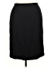 Lands' End 100% Polyester Solid Black Formal Skirt Size 16 - photo 1