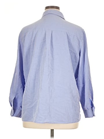 First Issue by Liz Claiborne 3/4 Sleeve Button-Down Shirt (view 2)