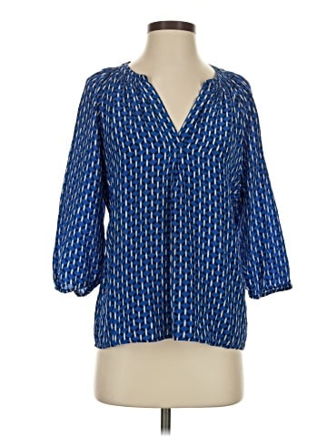 Joie 3/4 Sleeve Silk Top (view 1)