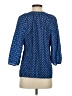 Joie 100% Silk Blue 3/4 Sleeve Silk Top Size XS - photo 2