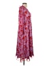 Ann Taylor 100% Polyester Pink Casual Dress Size 2 - photo 4