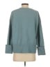Unbranded 100% Polyester Solid Teal Pullover Sweater Size S - photo 2