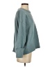 Unbranded 100% Polyester Solid Teal Pullover Sweater Size S - photo 4
