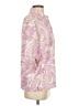 Bellerose Paisley Pink 3/4 Sleeve Button-Down Shirt Size Sm (1) - photo 4