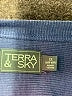 Terra & Sky Blue Pullover Sweater Size 1X - photo 7