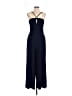 Eliza J Solid Blue Jumpsuit Size 10 - photo 1