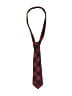 Crewcuts Checkered-gingham Burgundy Necktie Size 8 - 16 - photo 1