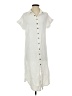 Unbranded 100% Polyester White Casual Dress Size S - photo 1