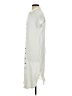 Unbranded 100% Polyester White Casual Dress Size S - photo 5