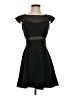 Hailey Logan Solid Black Cocktail Dress Size XS - photo 1