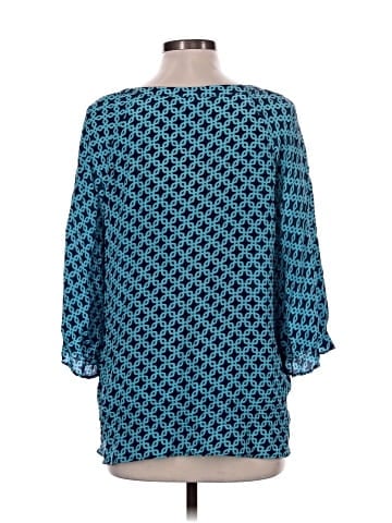 Ellie Kai 3/4 Sleeve Silk Top (view 2)