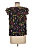 Lands' End 100% Polyester Blue Sleeveless Blouse Size M - photo 2