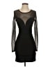 Forever 21 Graphic Black Cocktail Dress Size S - photo 1