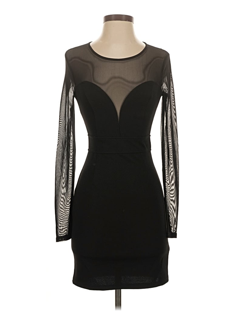 Pre-owned Forever 21 Cocktail Dress In Black