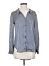 Zara Basic Blue Long Sleeve Polo Size XS - photo 1